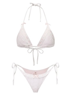 Coquette cotton eyelet in white by Angel Ruche, photo 8
