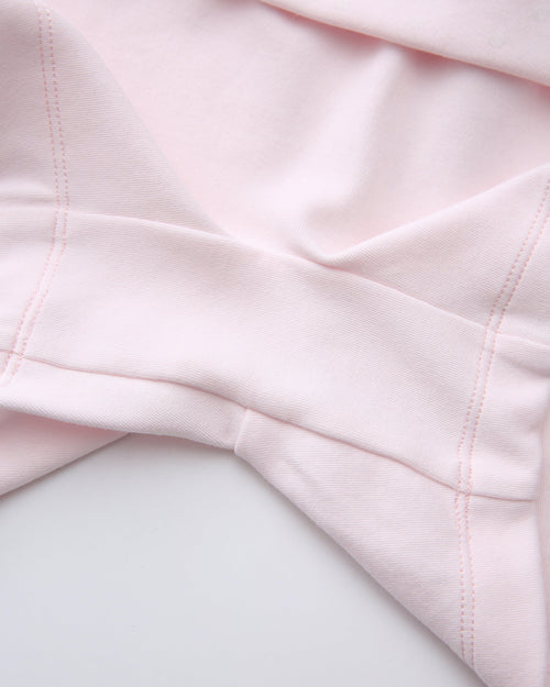 Whimsy Doll polka dot fold over shorts in pink by Angel Ruche, photo 12