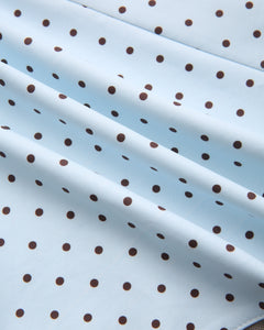 Dolly polka dot dress with petticoat in baby blue by Angel Ruche, photo 27