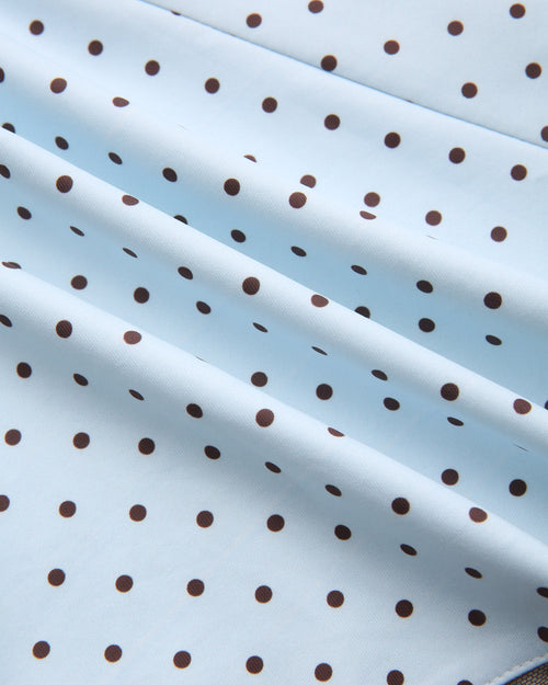 Dolly polka dot dress with petticoat in baby blue by Angel Ruche, photo 27