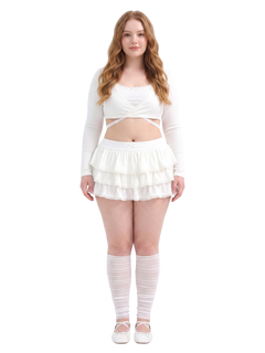 Ballerina Bliss 3 piece set in cream white by Angel Ruche, photo 11