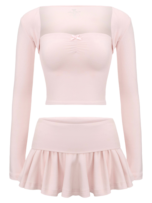 Pilate Princess 3 piece set in rose pink by Angel Ruche, photo 18
