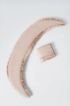My True Form fawn fur collar and cuff set in light brown by Angel Ruche, photo 4