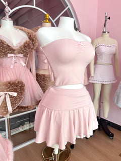 Pilate Princess 3 piece set in rose pink by Angel Ruche, photo 13