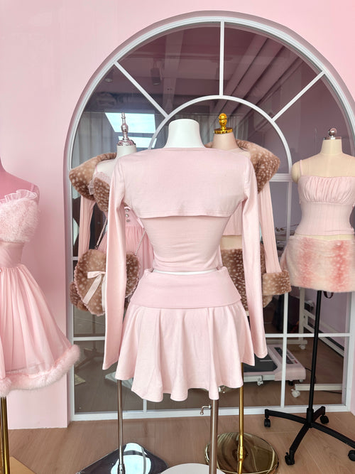 Pilate Princess 3 piece set in rose pink by Angel Ruche, photo 14