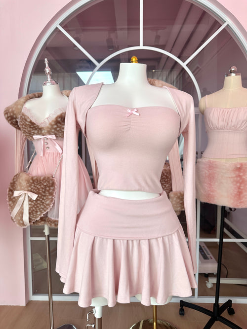 Pilate Princess 3 piece set in rose pink by Angel Ruche, photo 10