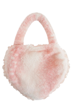 My True Form fawn heart bag in pink by Angel Ruche, photo 3
