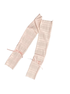 Ballerina leg warmer footless socks in ballet pink, balletcore accessory by Angel Ruche