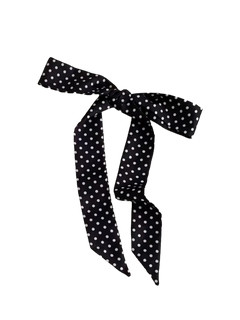 Polka dot silky scarf, coquette accessory by Angel Ruche
