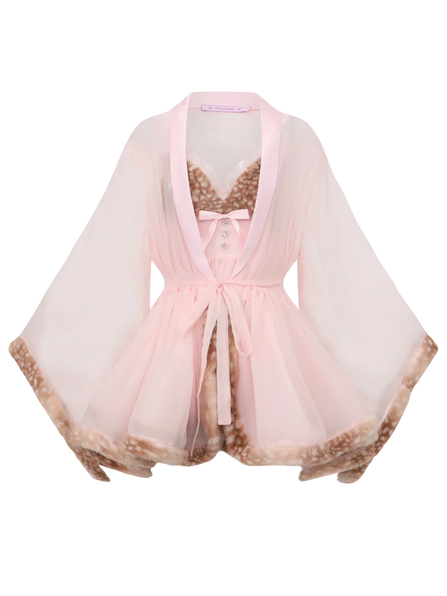 Bambi Princess babydoll dress in pink by Angel Ruche, photo 5