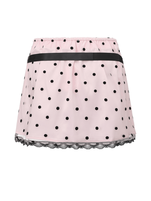 Dottie polka dot mesh skirt by Angel Ruche, photo 3