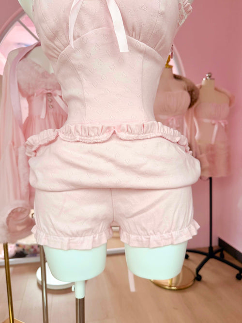 Sweetheart cotton pointelle skirt by Angel Ruche, photo 12