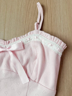 Sweetheart cotton pointelle top by Angel Ruche, photo 15