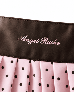 Dolly polka dot bag in pink mocha by Angel Ruche, photo 8