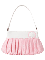 Dolly polka dot bag in pink, coquette accessory by Angel Ruche