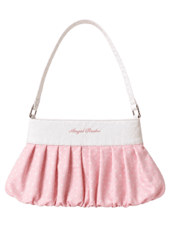 Dolly polka dot bag in pink by Angel Ruche, photo 5