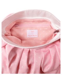 Dolly polka dot bag in pink by Angel Ruche, photo 7