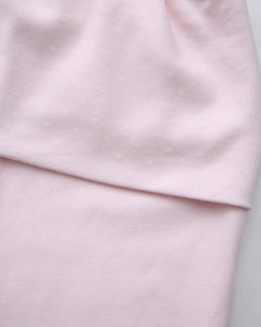 Whimsy Doll fold over long pants in white polka dot by Angel Ruche, photo 12