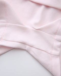 Whimsy Doll polka dot fold over shorts in pink by Angel Ruche, photo 12
