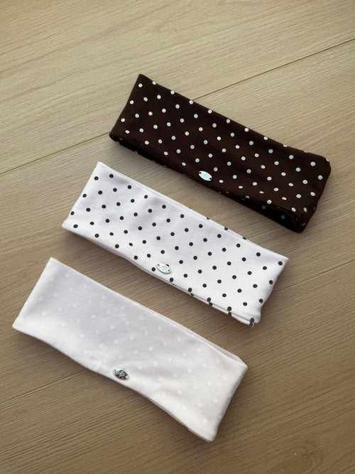 Whimsy Doll cotton polka dot activewear by Angel Ruche, photo 4