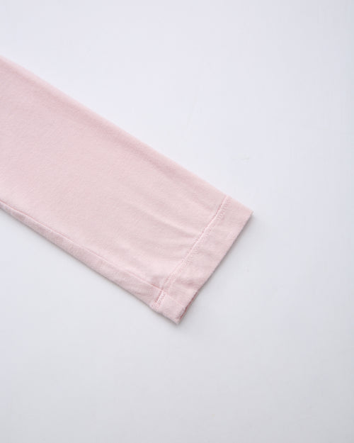 Whimsy Doll pilates wrap cardigan in pink by Angel Ruche, photo 13