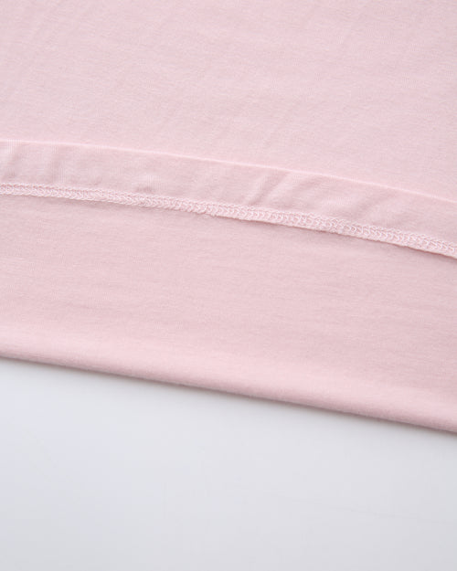 Whimsy Doll pilates wrap cardigan in pink by Angel Ruche, photo 11