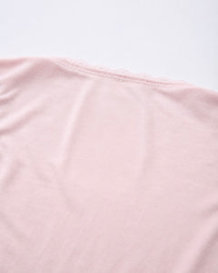 Whimsy Doll pilates wrap cardigan in pink by Angel Ruche, photo 10