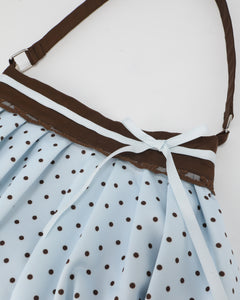 Dolly polka dot bag in baby blue by Angel Ruche, photo 10