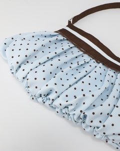 Dolly polka dot bag in baby blue by Angel Ruche, photo 12