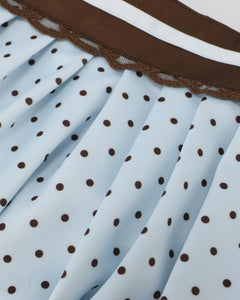 Dolly polka dot bag in baby blue by Angel Ruche, photo 13