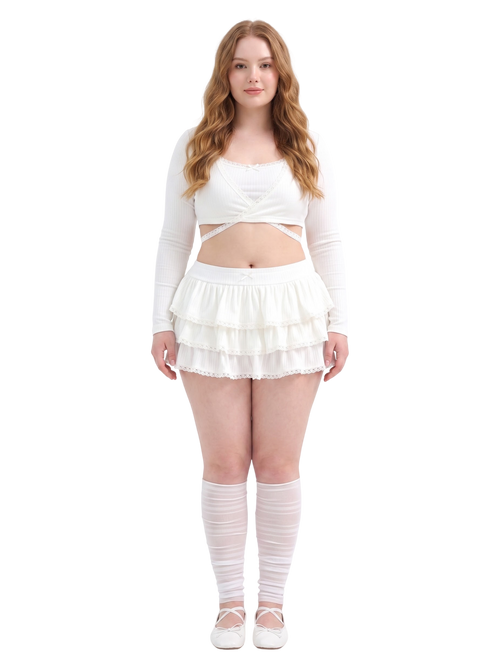 Ballerina Bliss 3 piece set in cream white by Angel Ruche, photo 11