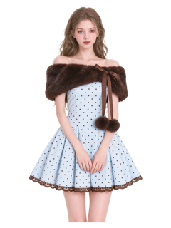 Dolly polka dot dress outfit by Angel Ruche, photo 12