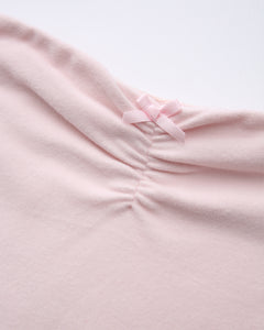 Pilate Princess ruched tube top in rose pink by Angel Ruche, photo 21
