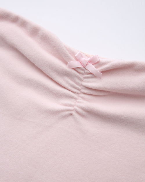 Pilate Princess ruched tube top in rose pink by Angel Ruche, photo 21