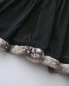 Bambi Princess babydoll dress in black by Angel Ruche, photo 14