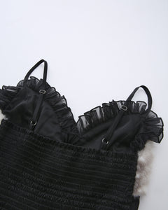 Bambi Princess babydoll dress in black by Angel Ruche, photo 13