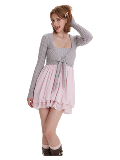 Lovergirl cable knit set by Angel Ruche, photo 4