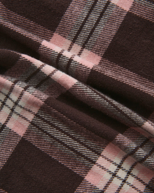Blair preppy plaid mini skirt in brown by Angel Ruche, photo 19