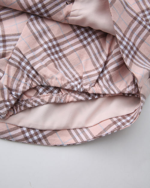 Blair preppy plaid mini skirt in pink by Angel Ruche, photo 11