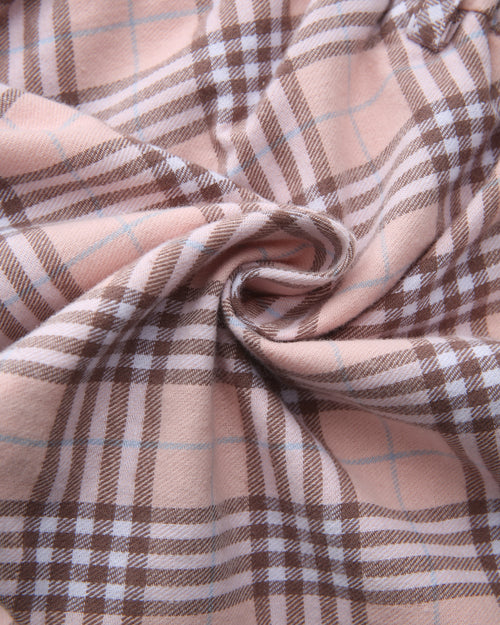 Blair preppy plaid mini skirt in pink by Angel Ruche, photo 16