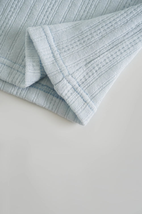 My True Form cotton cami top in snow blue by Angel Ruche, photo 3