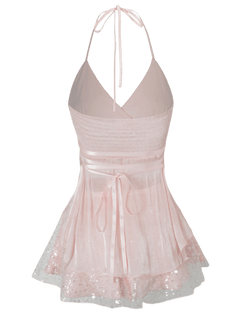Pirouette sequin wrap set in pink by Angel Ruche, photo 8