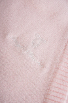 Ballet knit wrap cardigan in pink by Angel Ruche, photo 13