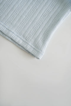 My True Form cotton cami top in snow blue by Angel Ruche, photo 6