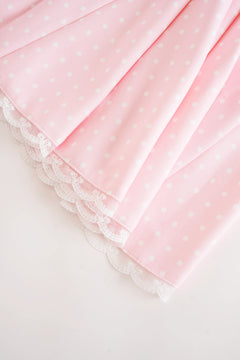 Dolly polka dot dress with petticoat in pink by Angel Ruche, photo 11