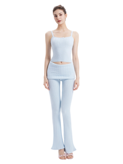 Colette cable knit in ice blue by Angel Ruche, photo 4