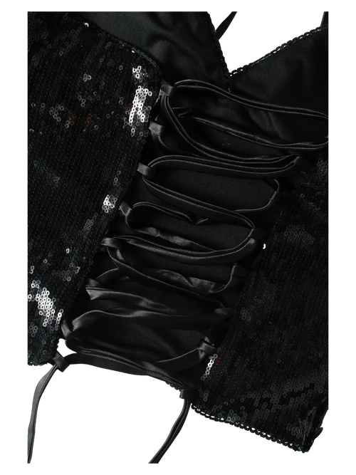 Onyx Fairy Dust sequin set in black by Angel Ruche, photo 10
