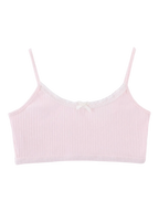 Ballerina Bliss bralette in pink, balletcore top by Angel Ruche