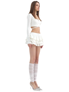 Ballerina Bliss 3 piece set in cream white by Angel Ruche, photo 9