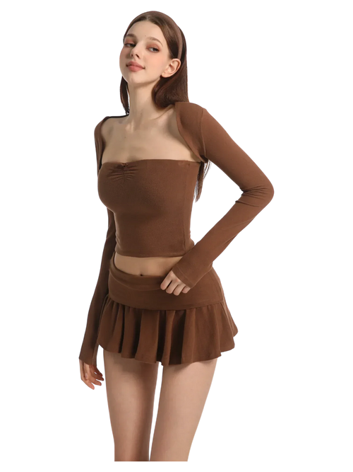 Pilate Princess 3 piece set in brown by Angel Ruche, photo 7